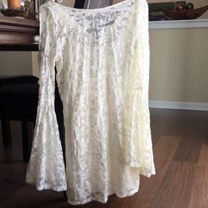 Abercrombie & Fitch White Lace Dress